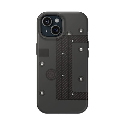 Black K Series Engine Phone Case