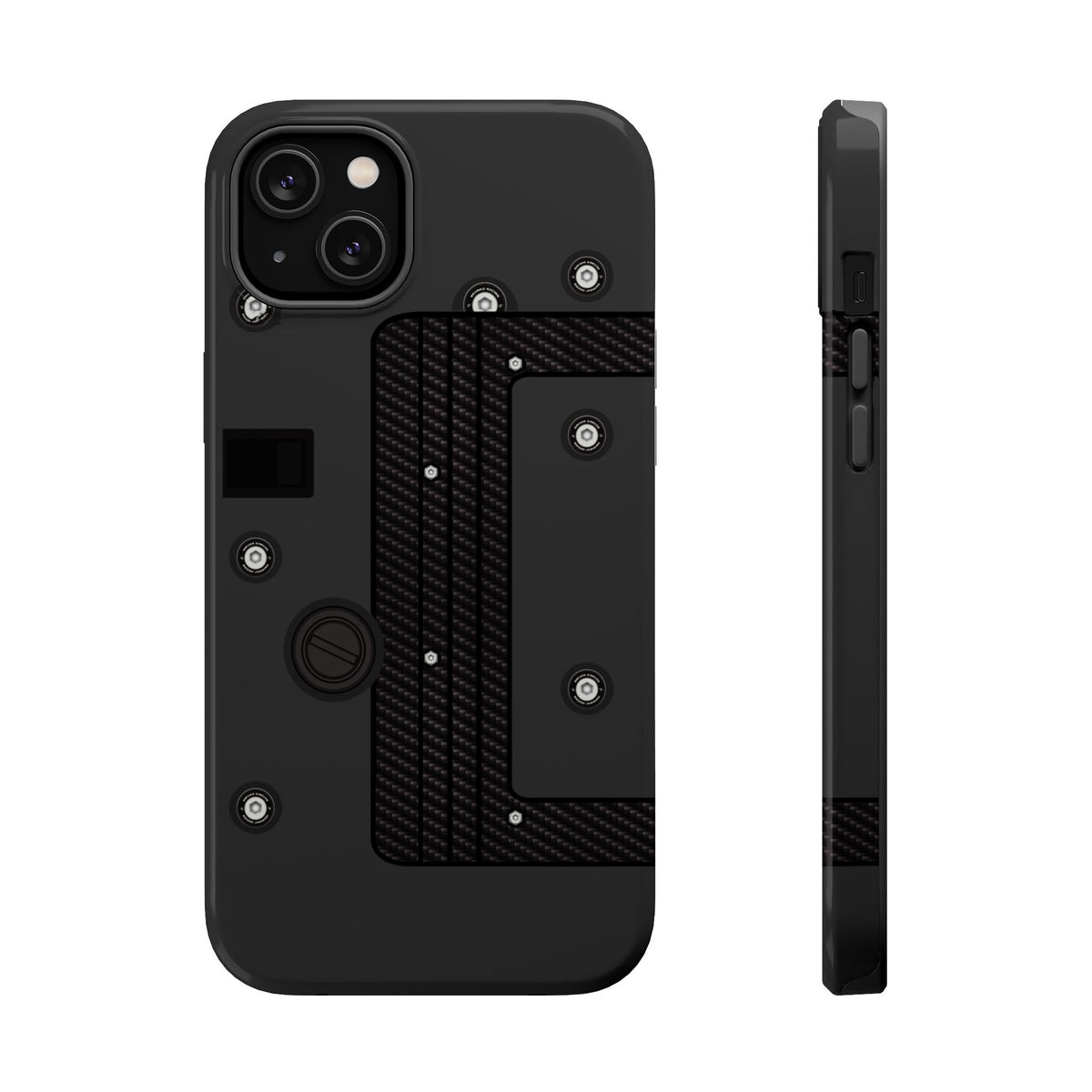 Black K Series Engine Phone Case