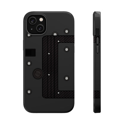 Black K Series Engine Phone Case