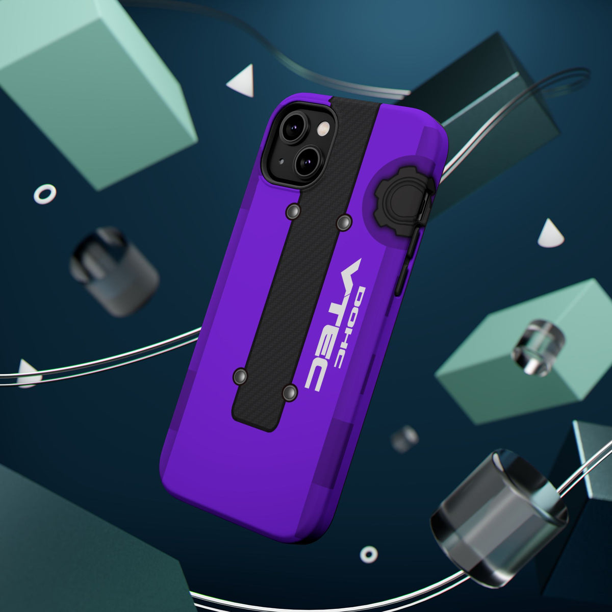 Purple B Series Engine Phone Case