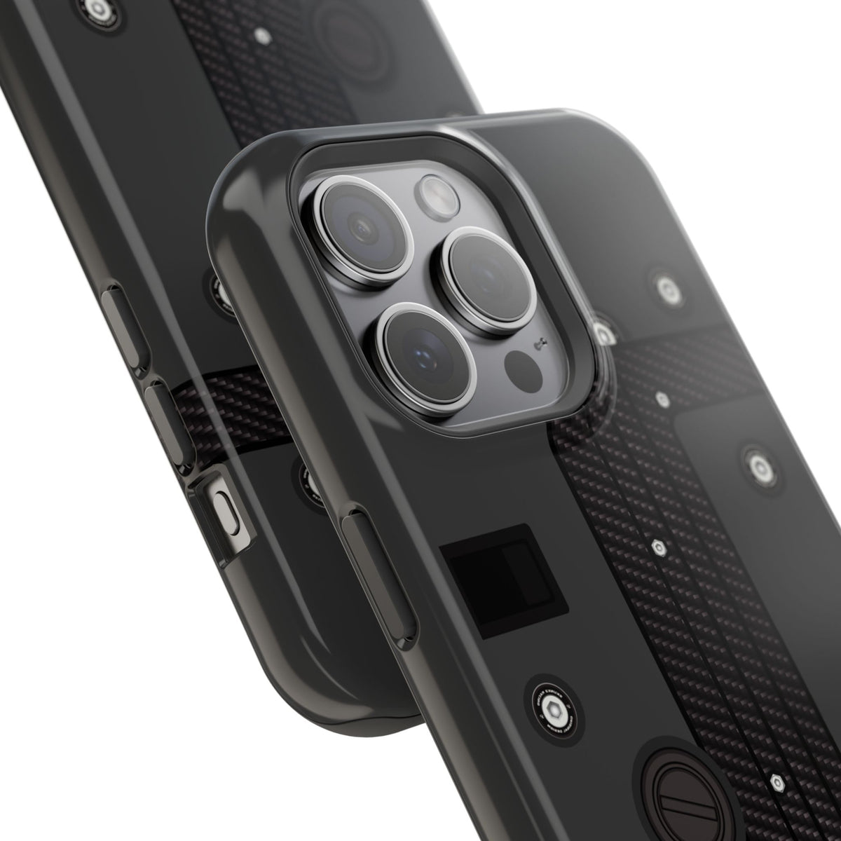 Black K Series Engine Phone Case