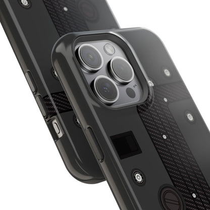 Black K Series Engine Phone Case