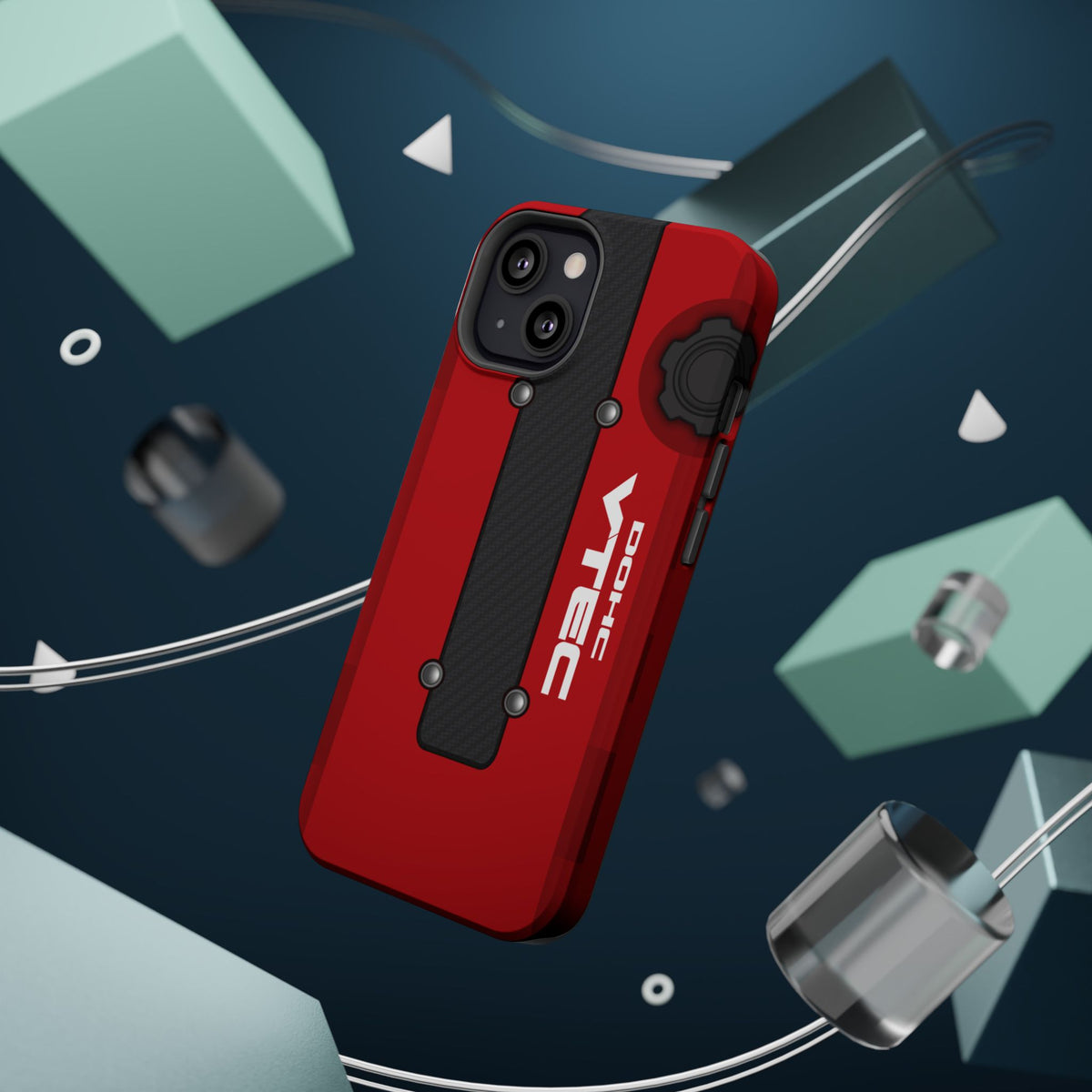 Red B Series Engine Phone Case