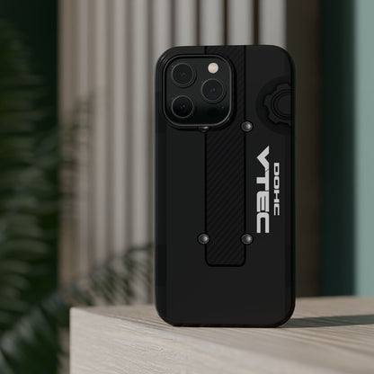 Black B Series Engine Phone Case