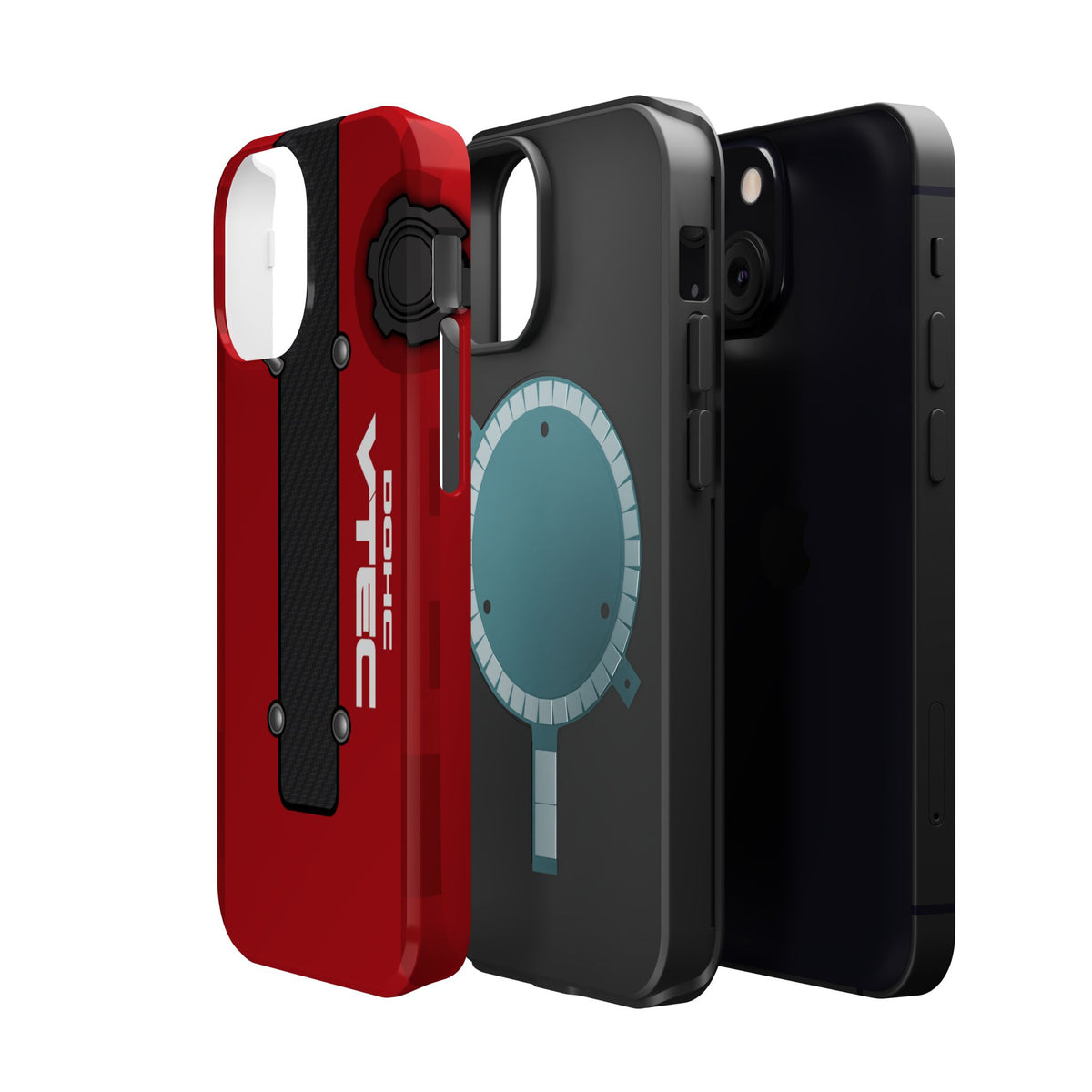 Red B Series Engine Phone Case