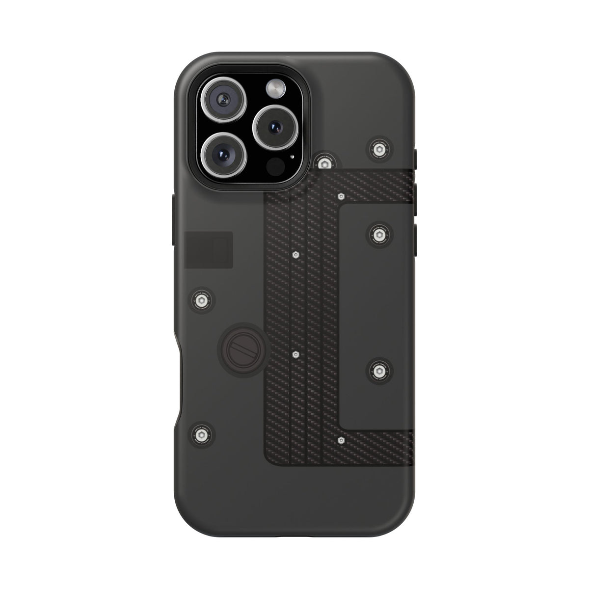 Black K Series Engine Phone Case