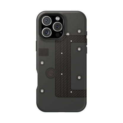 Black K Series Engine Phone Case
