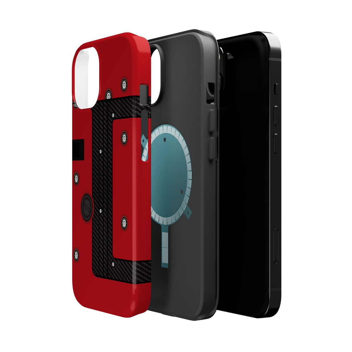 Red K Series Engine Phone Case