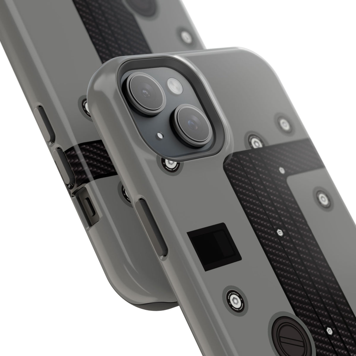 Gray K Series Engine Phone Case