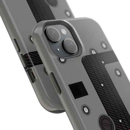 Gray K Series Engine Phone Case