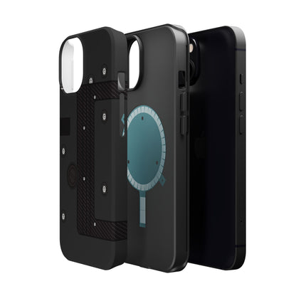 Black K Series Engine Phone Case