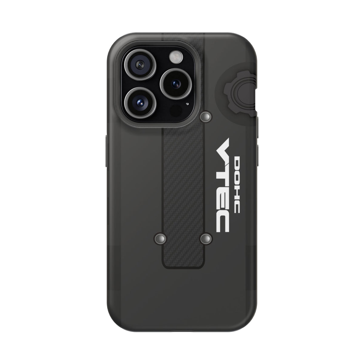 Black B Series Engine Phone Case
