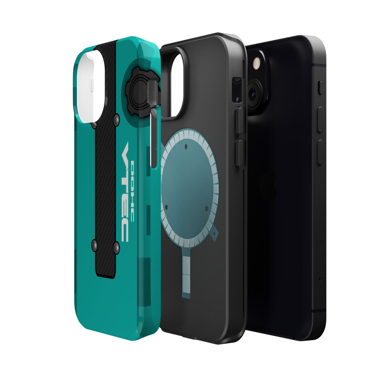 Teal B Series Engine Phone Case