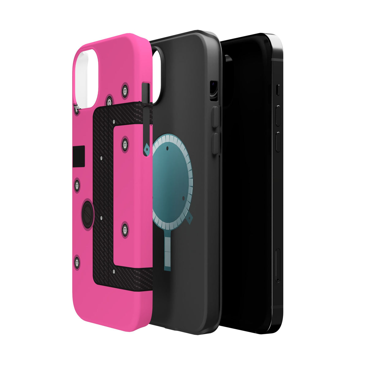 Pink K Series Engine Phone Case