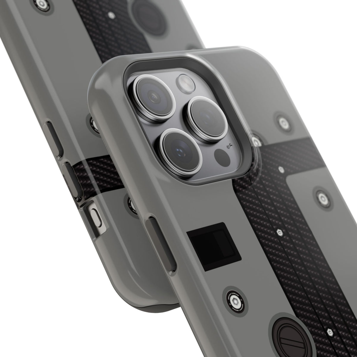 Gray K Series Engine Phone Case