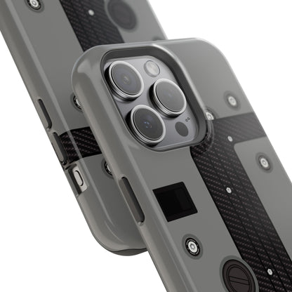 Gray K Series Engine Phone Case