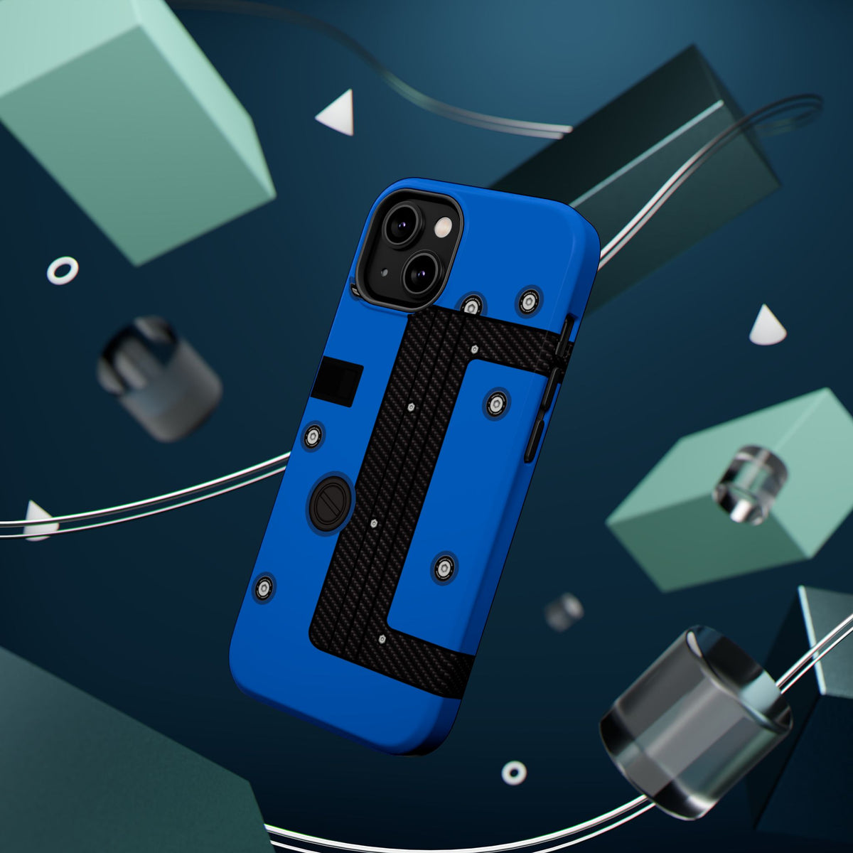 Blue K Series Engine Phone Case
