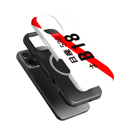 B18 Plate Phone Case