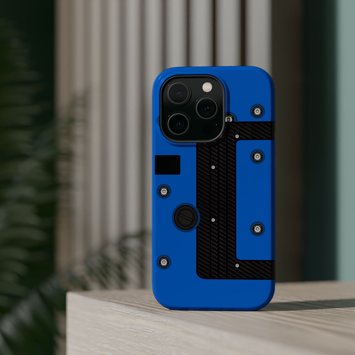 Blue K Series Engine Phone Case