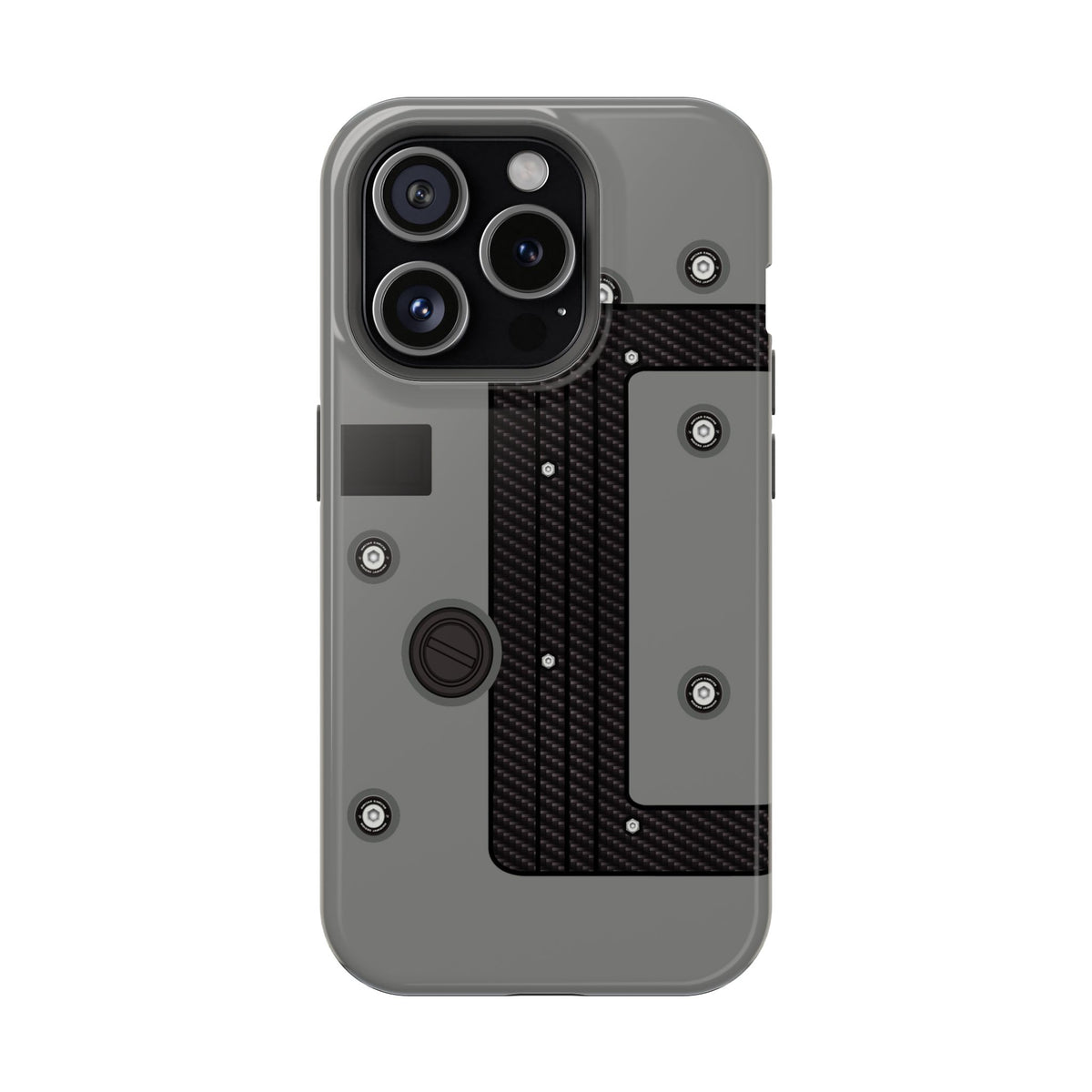 Gray K Series Engine Phone Case