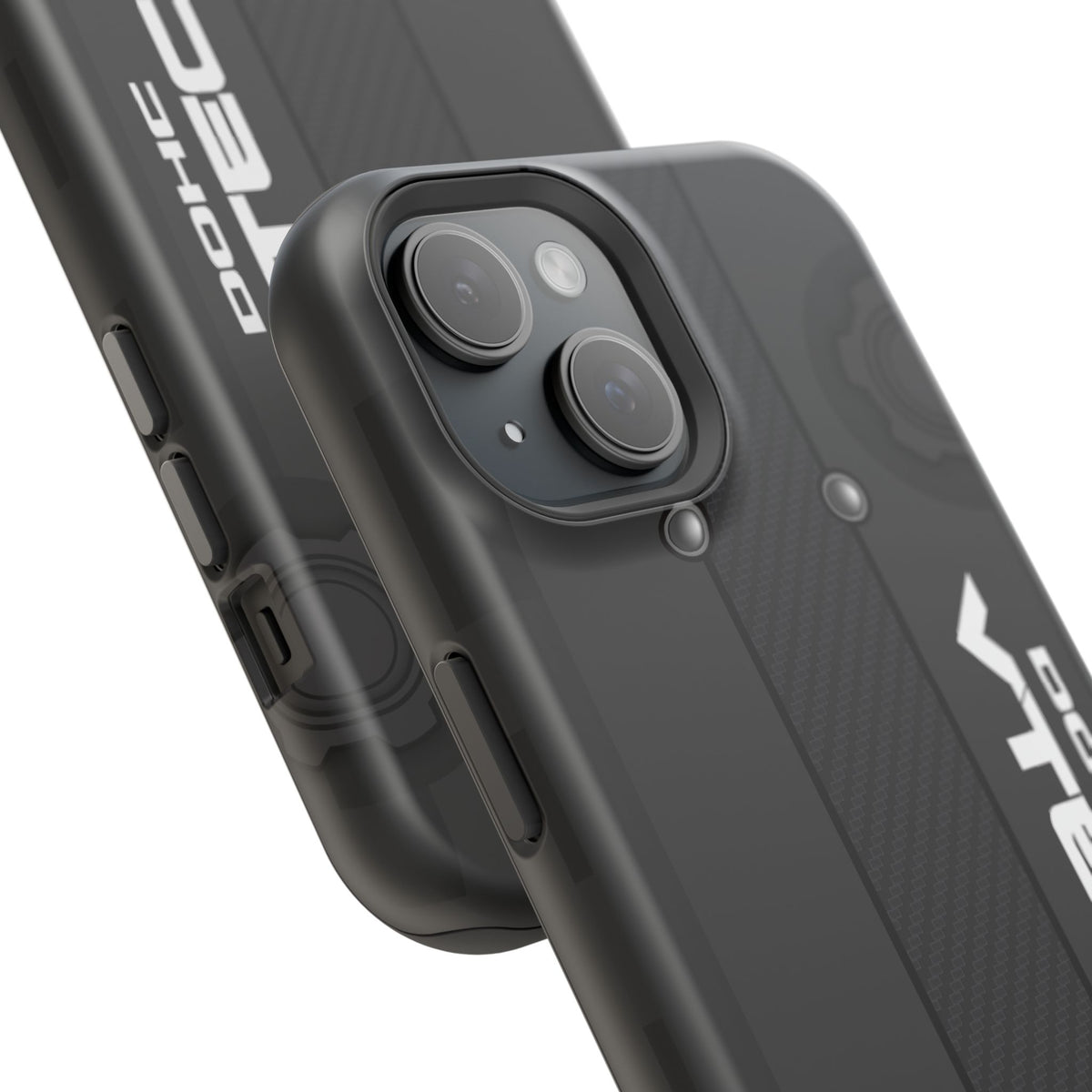 Black B Series Engine Phone Case