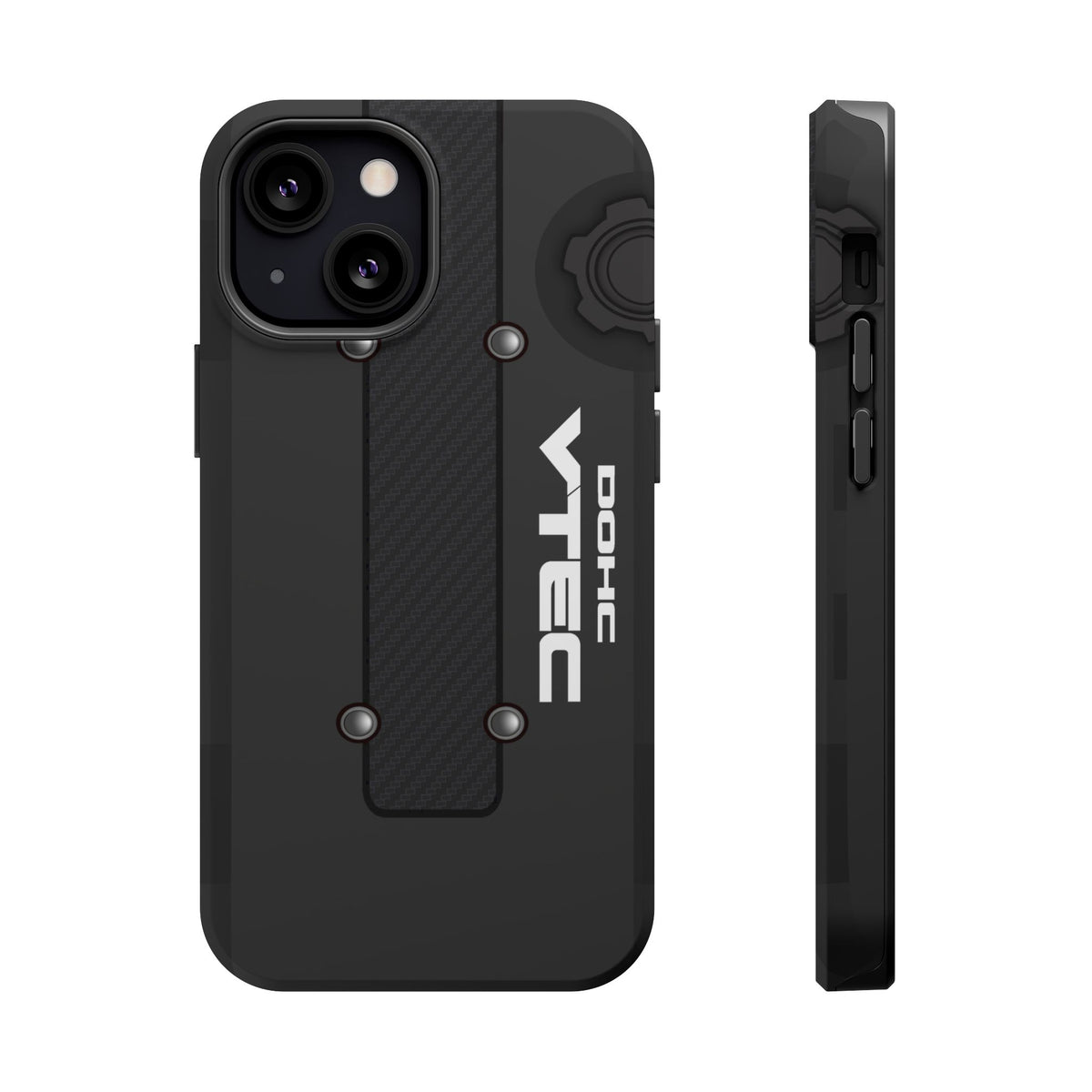 Black B Series Engine Phone Case