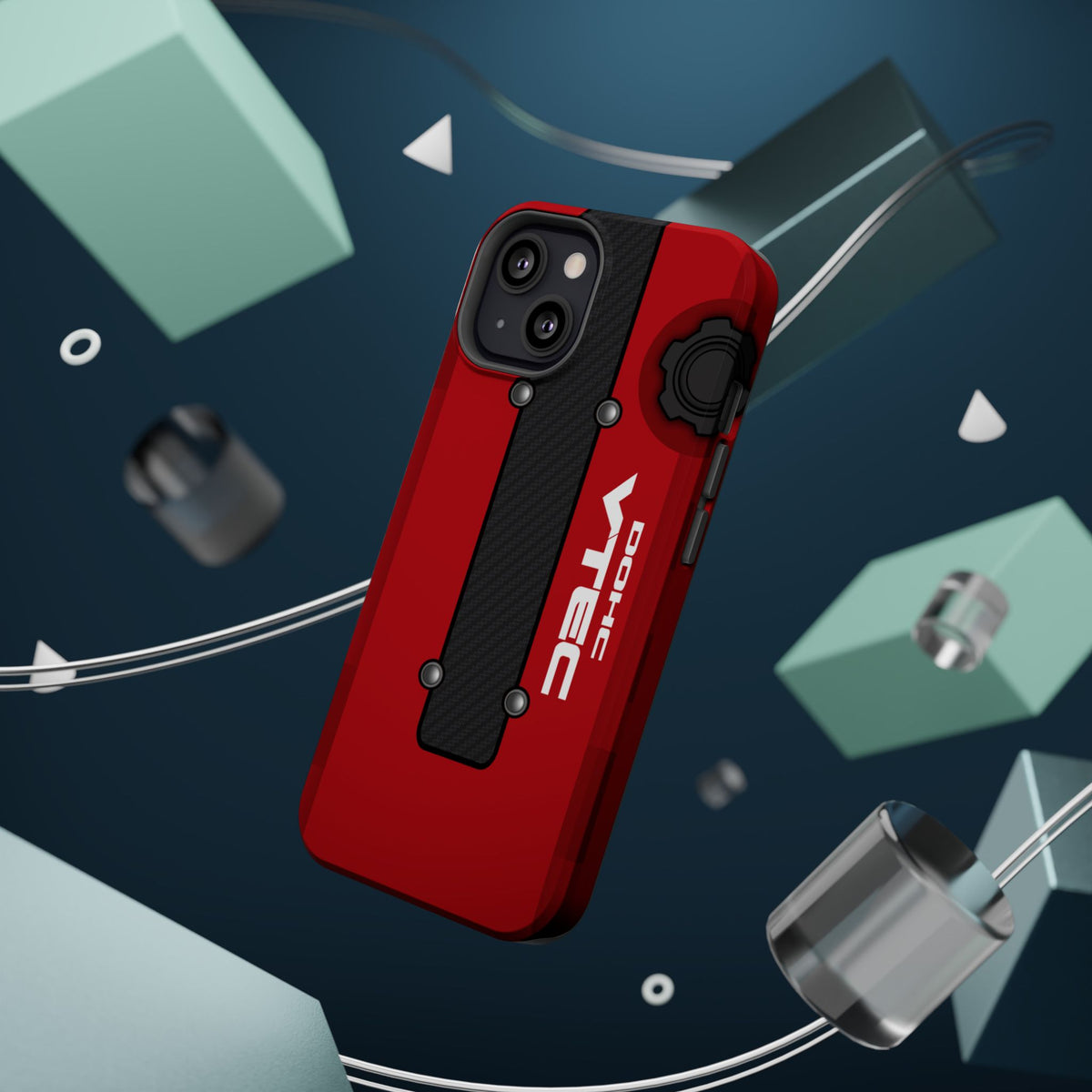 Red B Series Engine Phone Case