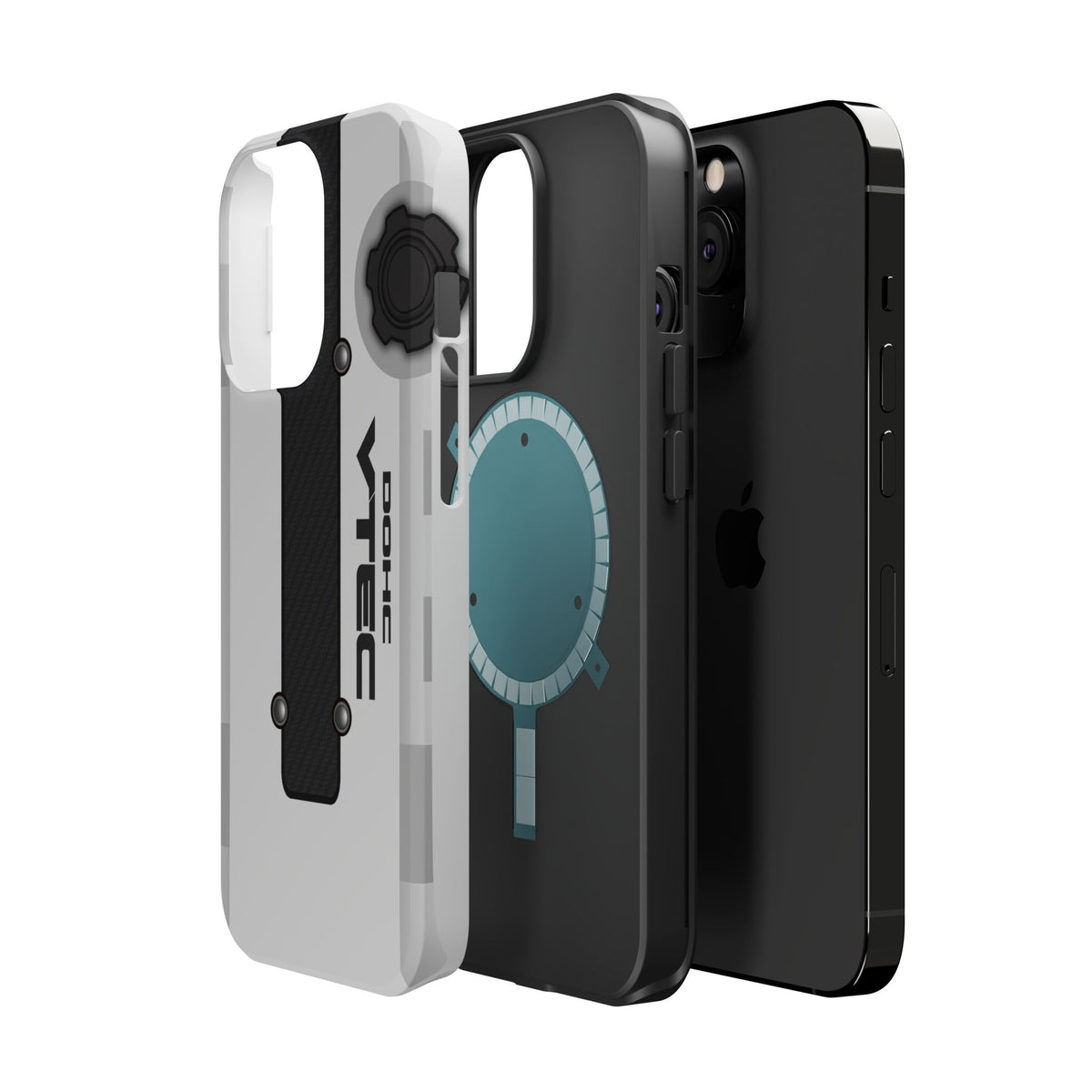 White B Series Engine Phone Case