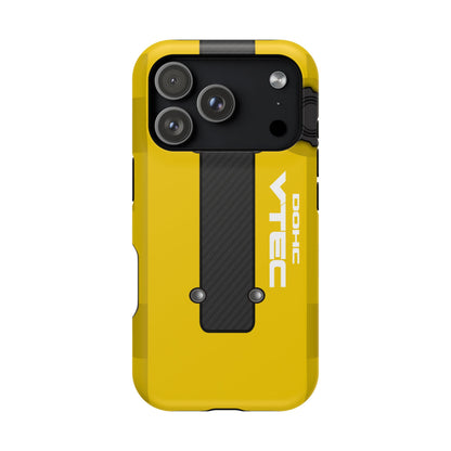 Yellow B Series Engine Phone Case