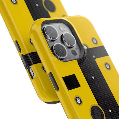 Yellow K Series Engine Phone Case
