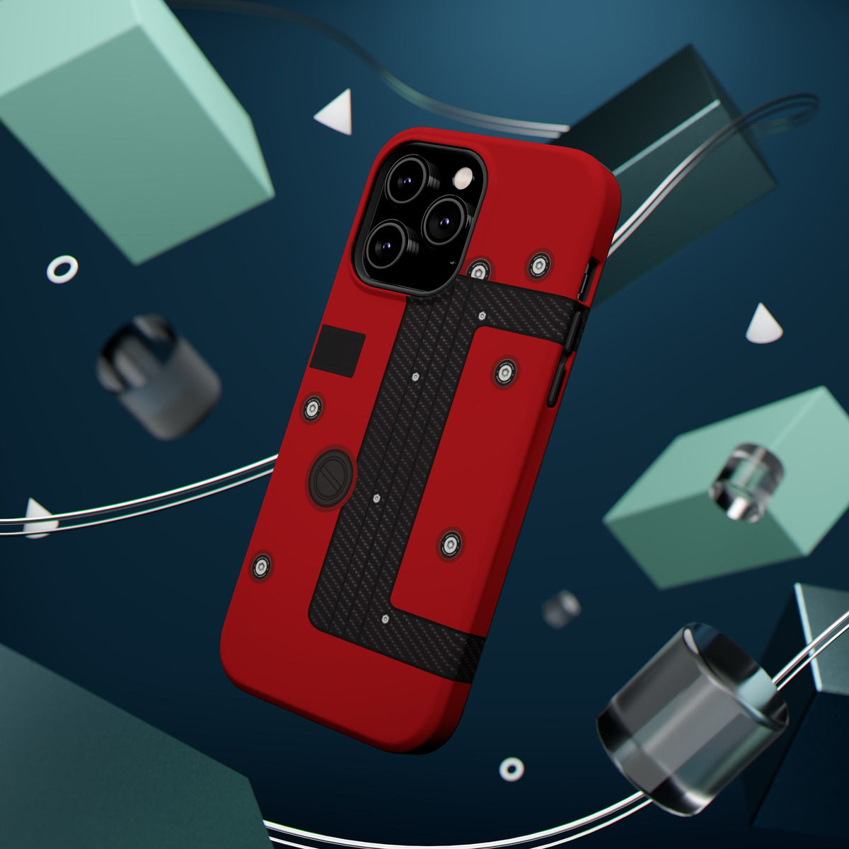 Red K Series Engine Phone Case