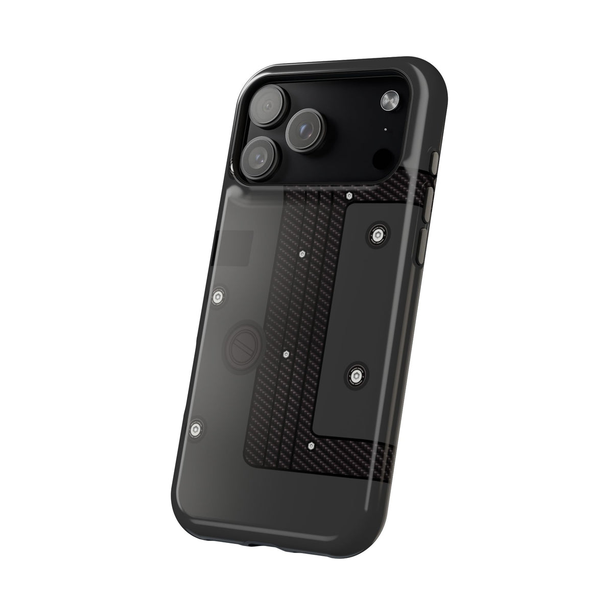 Black K Series Engine Phone Case
