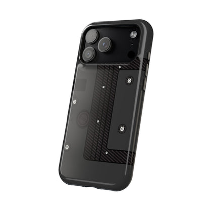 Black K Series Engine Phone Case
