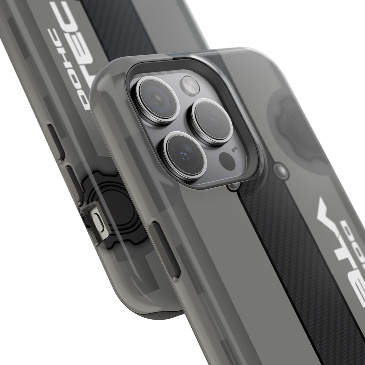 Gray B Series Engine Phone Case