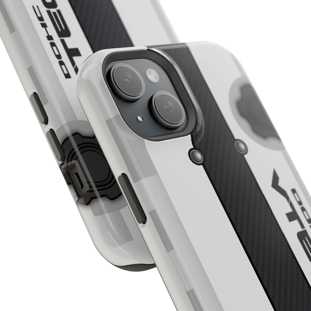 White B Series Engine Phone Case