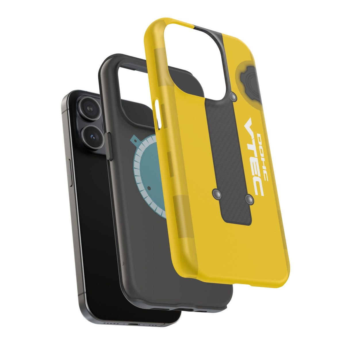 Yellow B Series Engine Phone Case