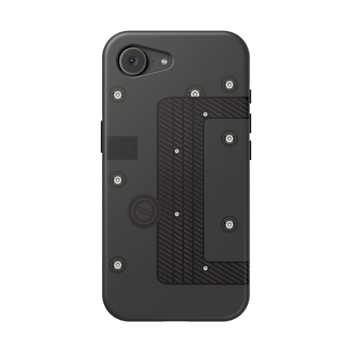 Black K Series Engine Phone Case