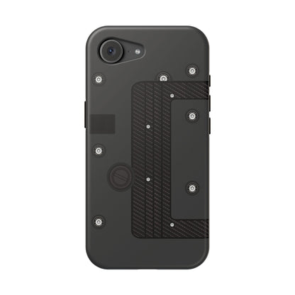 Black K Series Engine Phone Case
