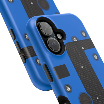 Blue K Series Engine Phone Case