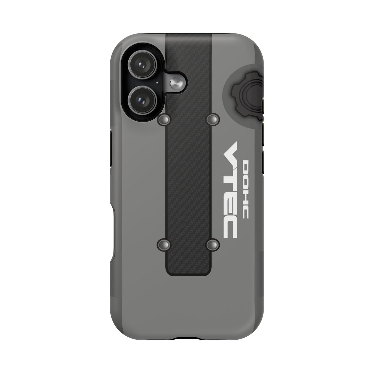 Gray B Series Engine Phone Case