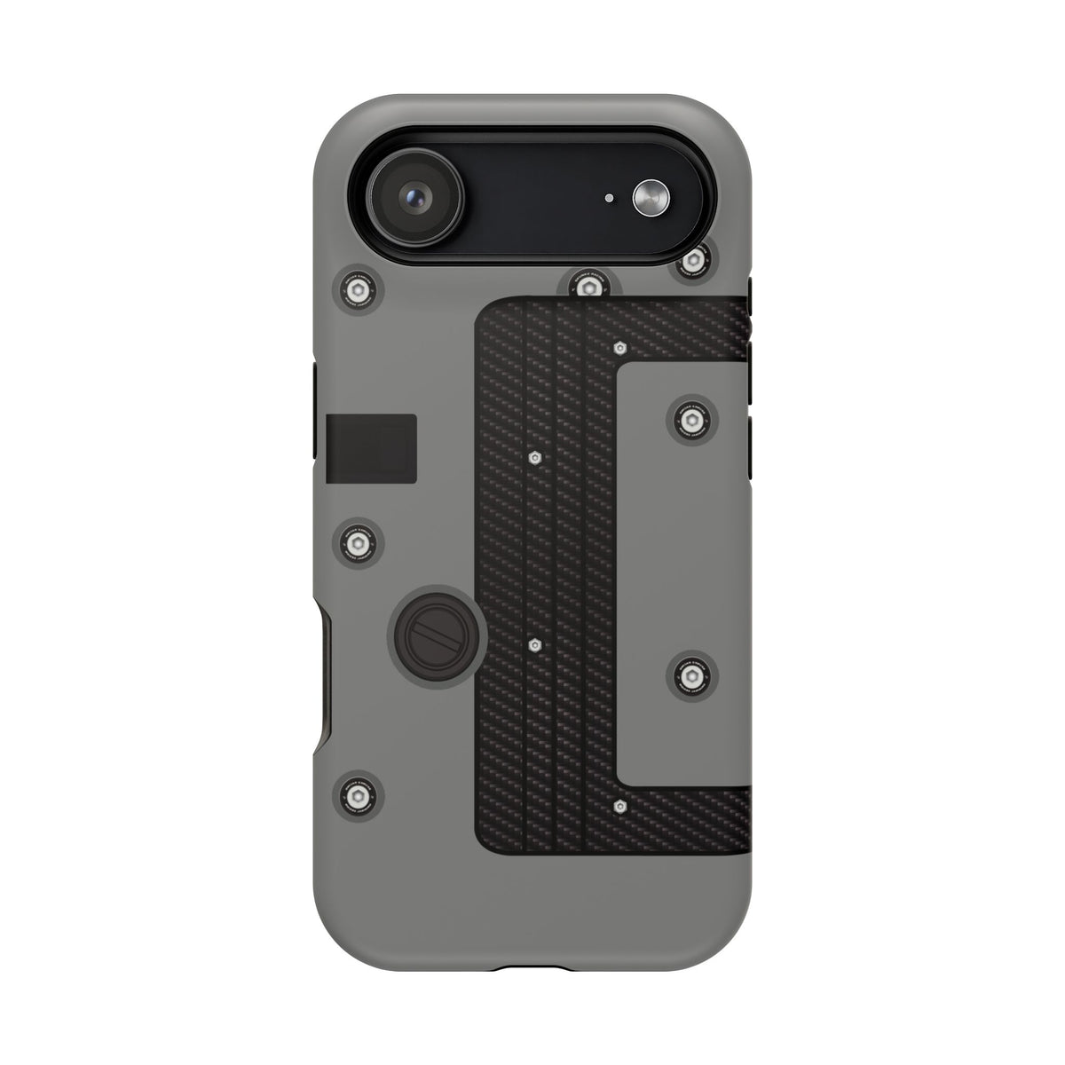 Gray K Series Engine Phone Case