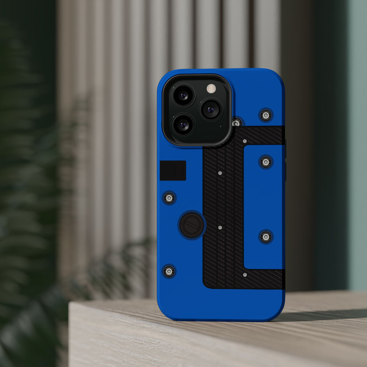 Blue K Series Engine Phone Case