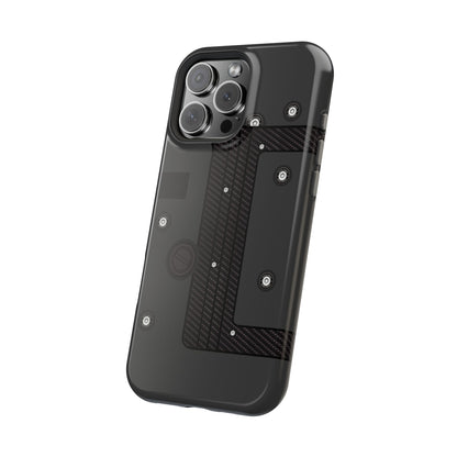 Black K Series Engine Phone Case