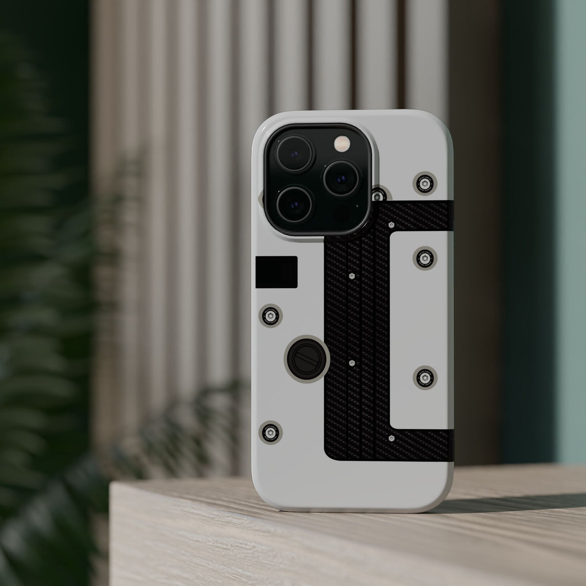 White K Series Engine Phone Case