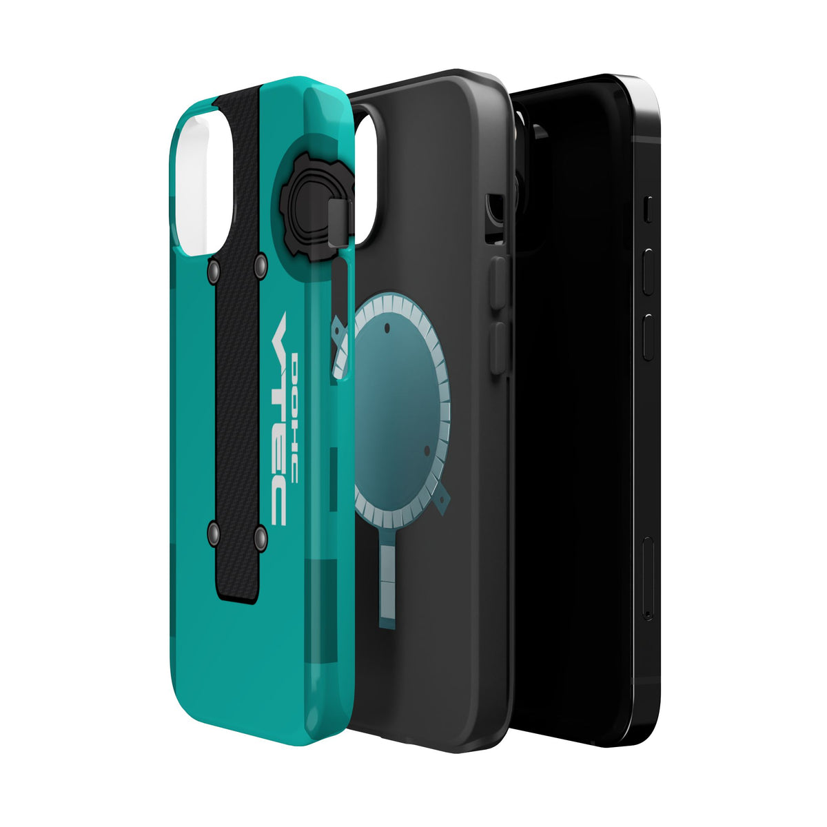 Teal B Series Engine Phone Case