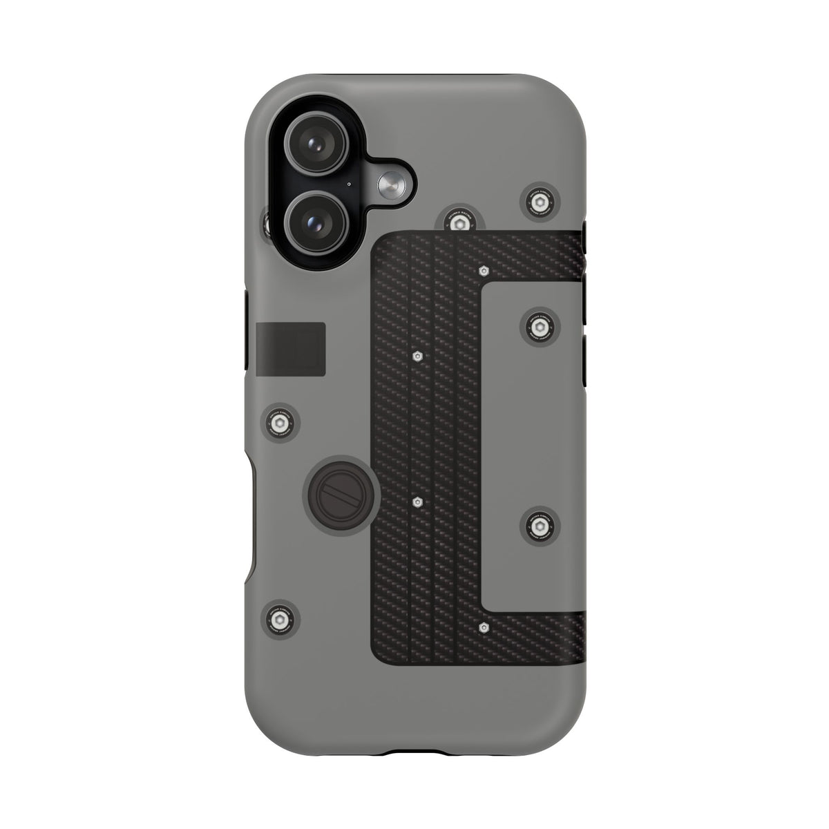 Gray K Series Engine Phone Case
