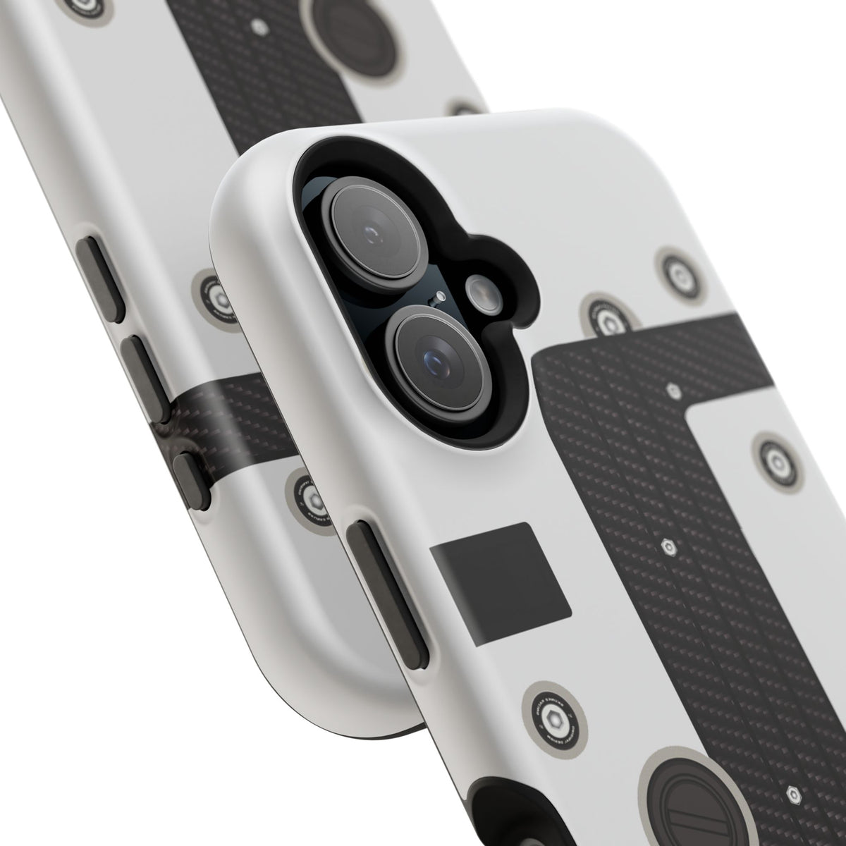 White K Series Engine Phone Case