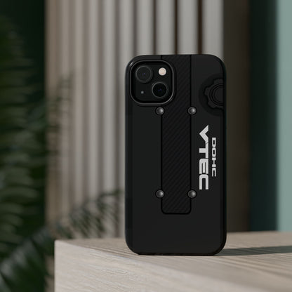 Black B Series Engine Phone Case