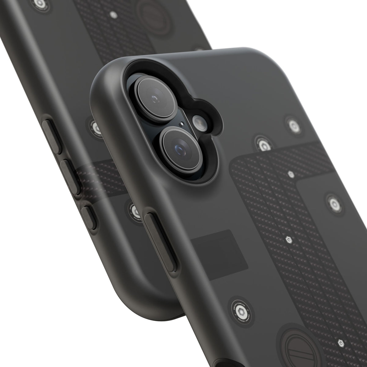 Black K Series Engine Phone Case