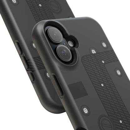 Black K Series Engine Phone Case